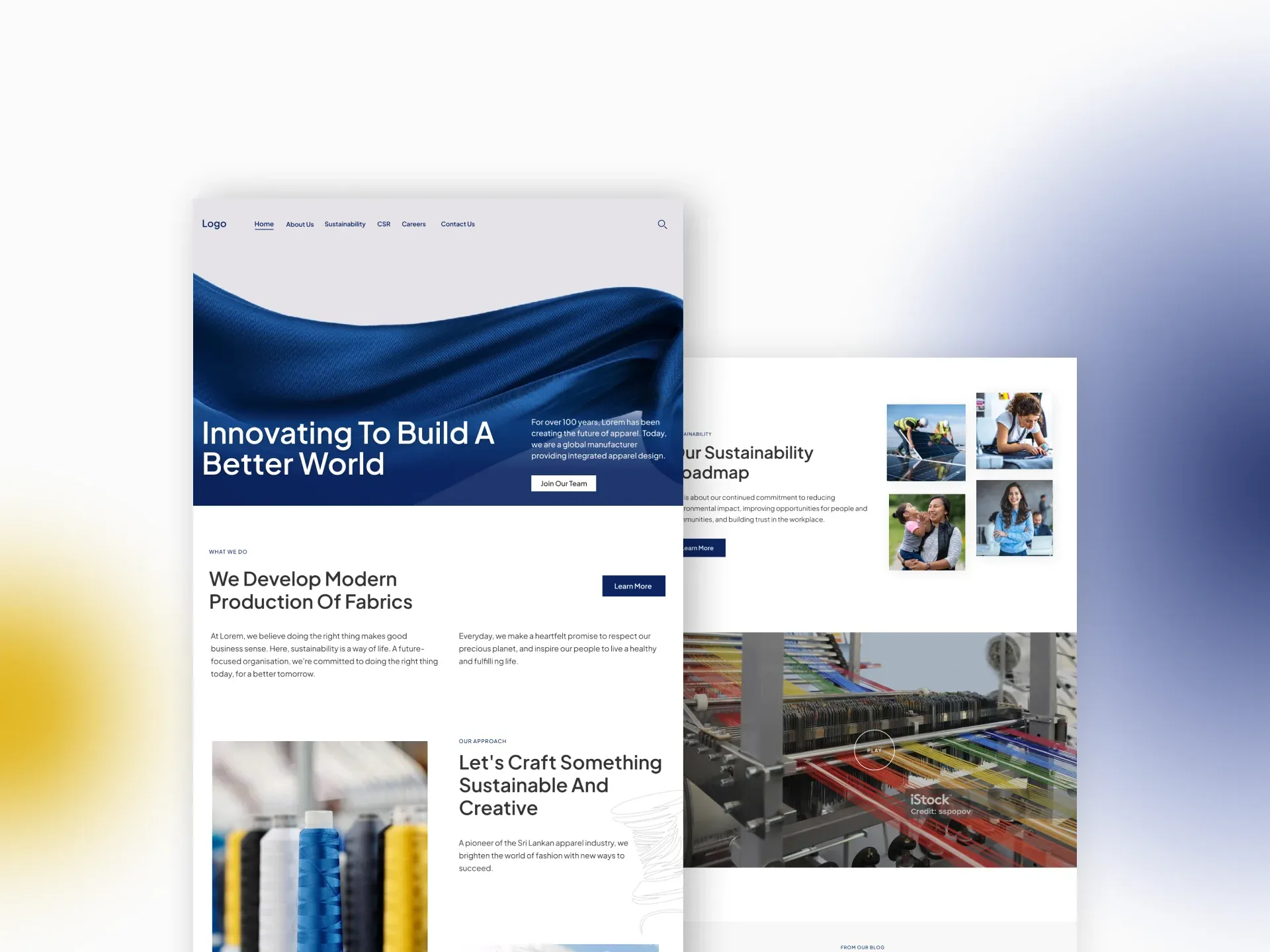Apparel Manufacturer Website