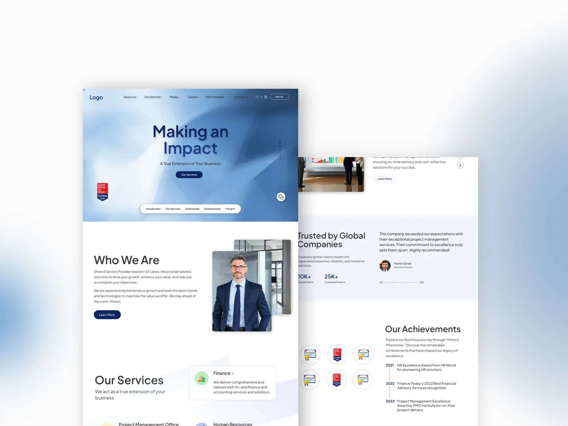 Marketing Agency Website